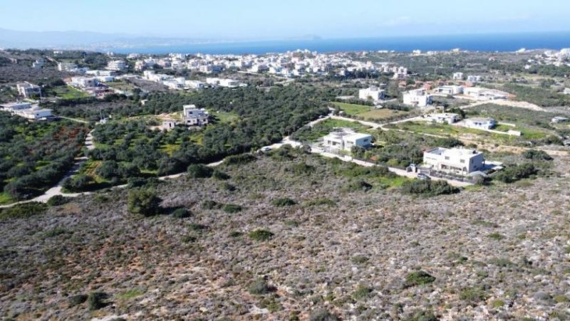 Agios Onoufrios Kreta, Agios Onoufrios: Eckgrundstück mit Meerblick zu verkaufen Grundstück kaufen